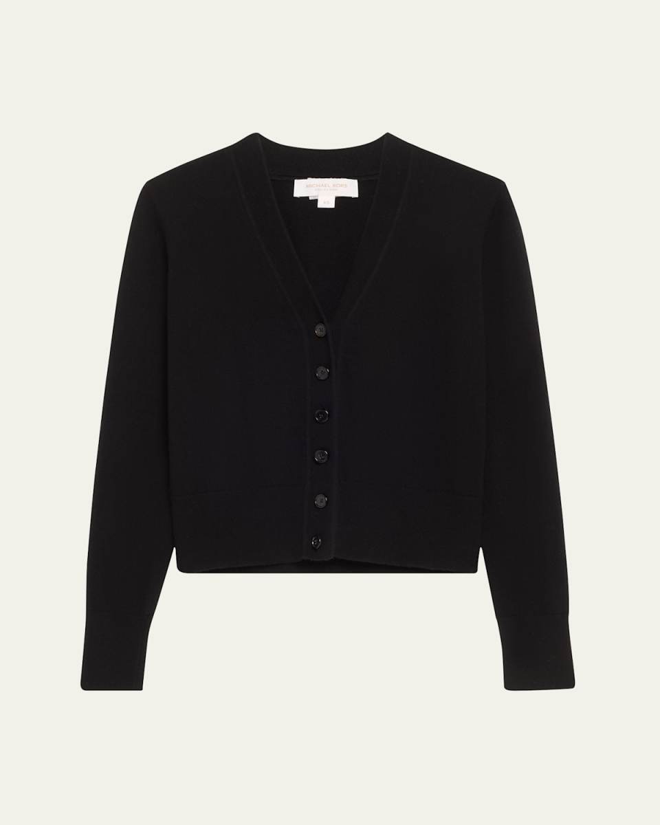 V-Neck Cashmere Baby Cardigan